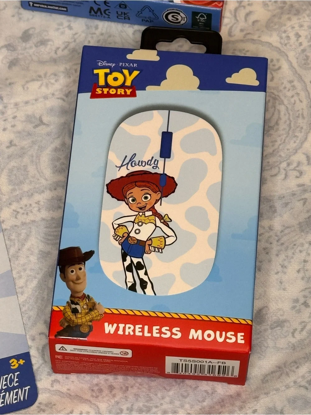 Toy Story 5 Puzzle, Slinky Dog Mini, Uno game and Jessie Wireless Mouse
